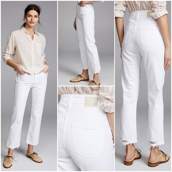 ag rhett jeans white